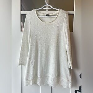 Elegant White Sweater